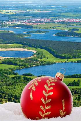 Mecklenburgische Seenplatte Weihnachtsfeier