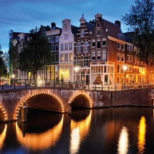 Kurzreise mit Stadtspaziergang in Amsterdam