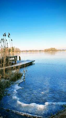 Winter-Retreat am See