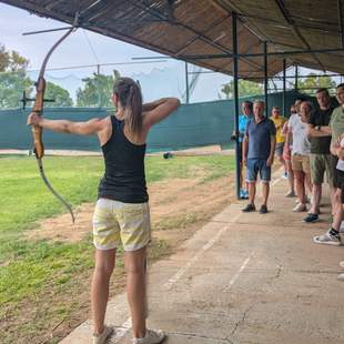 Bogenschießen mit Olympiateilnehmerin Anja Kruppa Teamevent mit Bogenschießen