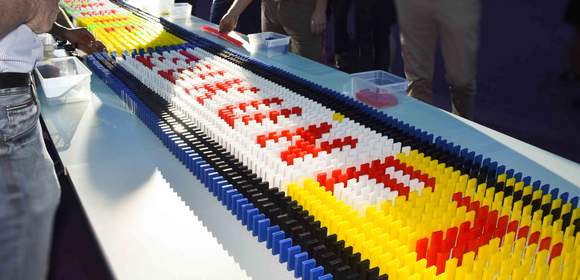 Domino Event, Teambuilding, Teambuilding Events, Betriebsfeier