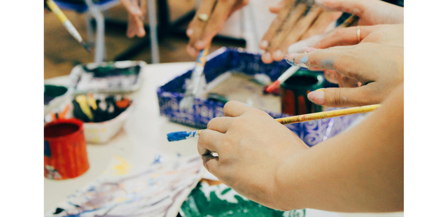 Team Painting - kreativer Team-Workshop Team Painting - kreativer Team-Workshop