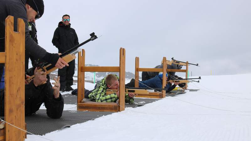 Biathlon Team-Event im Ötztal