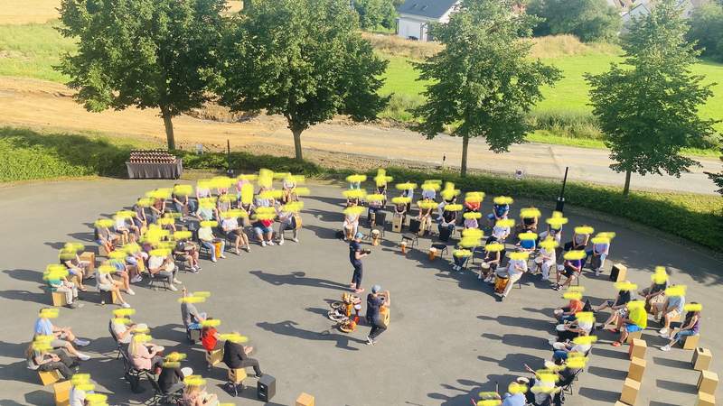 Drum Circle, Drumming, Trommeln