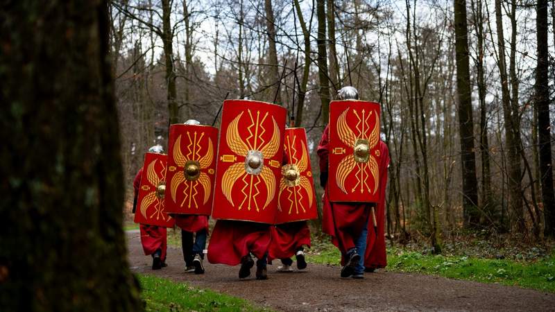 Junggesellenabschied Römischer Legionär