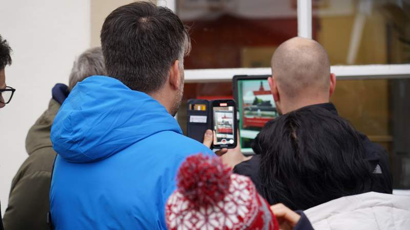 Follow the tablet - Aschaffenburg