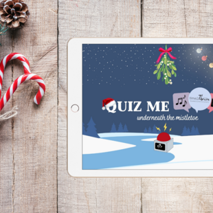 Quiz me underneath the Mistletoe Quiz me underneath the Mistletoe