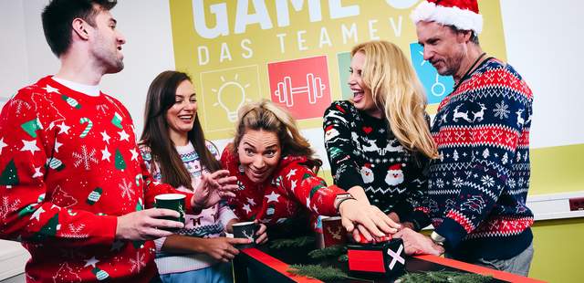 Eure Weihnachtsfeier als Gameshow Eure Weihnachtsfeier als Gameshow