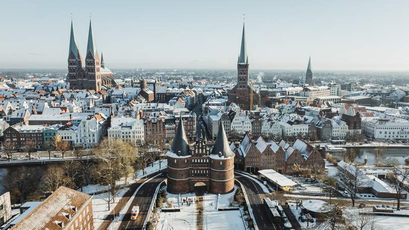 Lübeck Winter