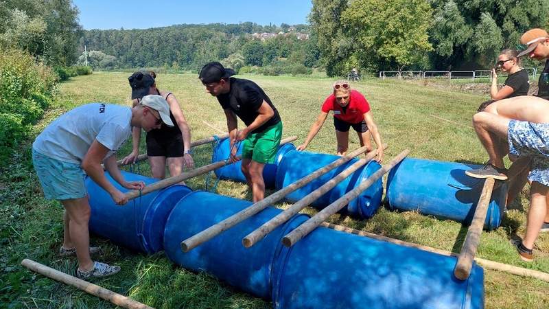 Floßbau Testival - Kurzprogramm