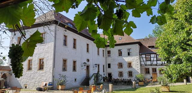 Innenhof Rittergut Positz