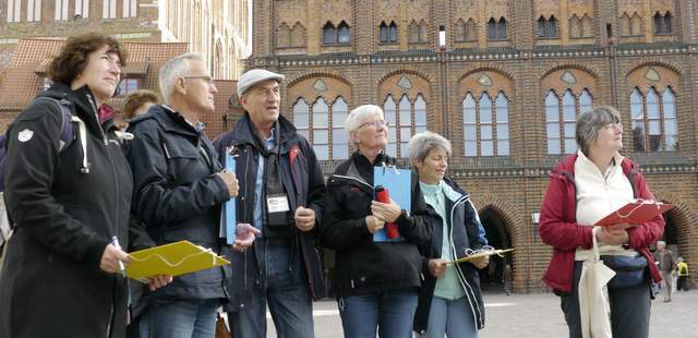 Hei lücht "Hei lücht" Quiz-Stadtführung Stralsund