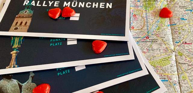 Rallye-Bücher Jedes Team bekommt ein eigenes Buch mit Aufgaben