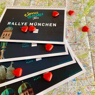 Rallye-Bücher Jedes Team bekommt ein eigenes Buch mit Aufgaben