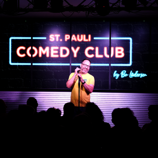 Auftritt Comdedian im St. Pauli Comedy Club