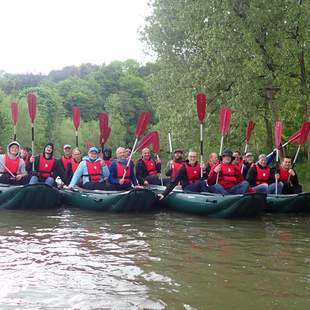 Teamevent Kanufahren auf dem Neckar Kanufahren auf dem Neckar mit Einkehr