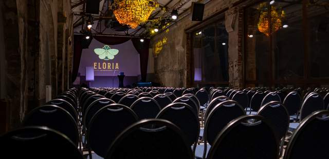 Festsaal (Stuhlreihen) Meetingpackage in der Erlebnisfabrik