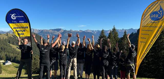 Spirits of Nature Team Betriebsausflug Team