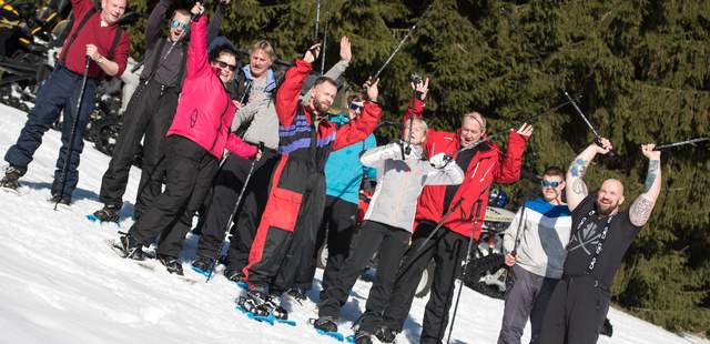 Schneeschuh Tour Sonneberg Schneeschuhtouren|Teambuilding| Vermietung