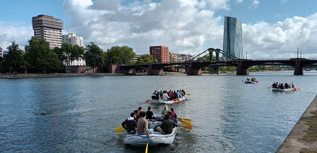 Rafttour Main Rafttour Frankfurt auf dem Main