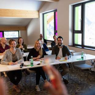 Spaß bei der Tagung in den Bergen Green Meeting in Bad Kleinkirchheim