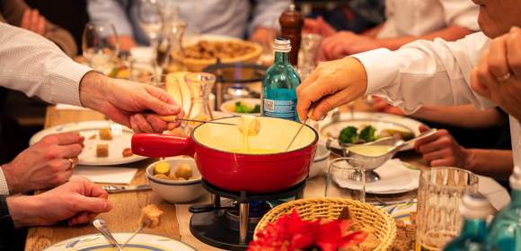 Käsefondue in der Friedberger Warte