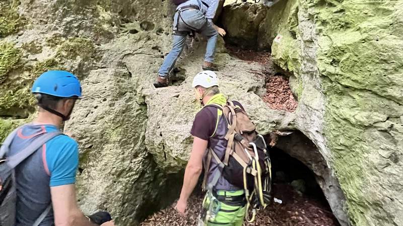 Klettersteigtour Nürnberger Land /Norissteig