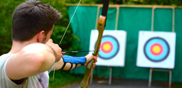Bogenschießen Bogenschießen, Pfeil und Bogen, Bogen