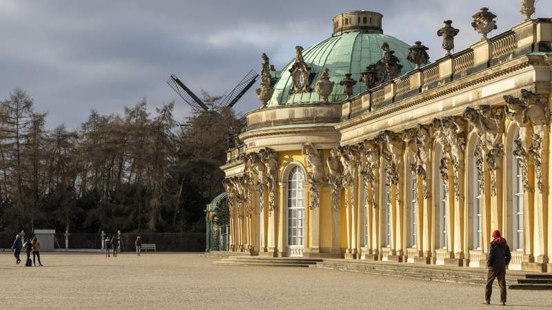 Schloss Sanssouci in Potsdam