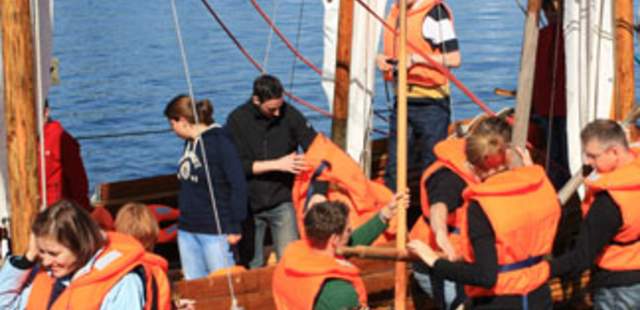 Kuttersegeln auf der Schlei Kuttersegeln auf der Schlei