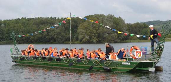 Galeerenfahrt im Fränkischen Seenland