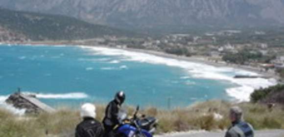 Motorradfahren auf Kreta