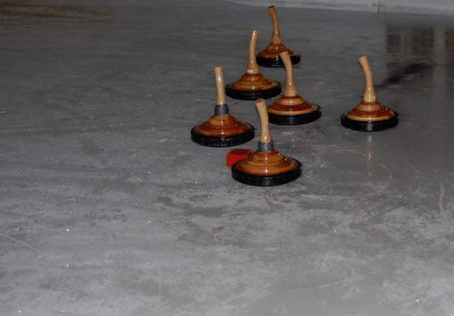 Curling... Eisstockschießen Challenge