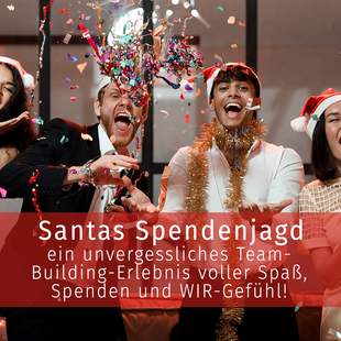 Santas Spendenjagd: Gemeinsam Gutes tun!