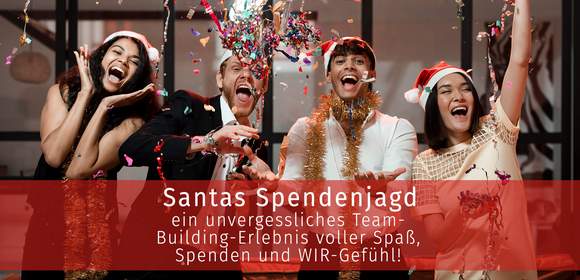 Santas Spendenjagd: Gemeinsam Gutes tun!