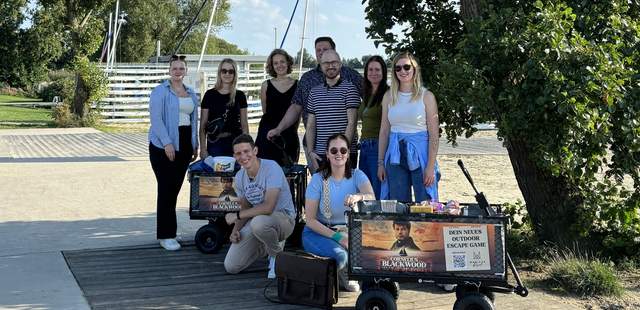 Outdoor Escape Game Gruppe Outdoor Escape Game am Dümmer See