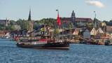 Dampfschiff in Flensburg