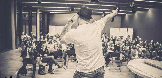 Vortrag Speaker Rapagogik Bildung, Pädagogik