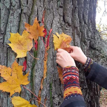 kreativ in der Natur