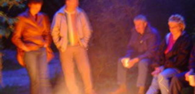 Gemütliches Beisammensein Zünftige Hüttengaudi in Mainfranken