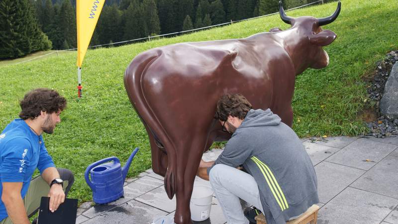 Weihnachtliche Hüttenolympiade im Allgäu