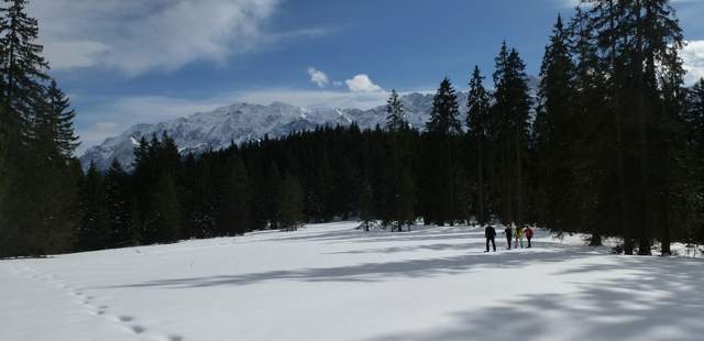 Schneeschuhwanderung Tiefschneetour