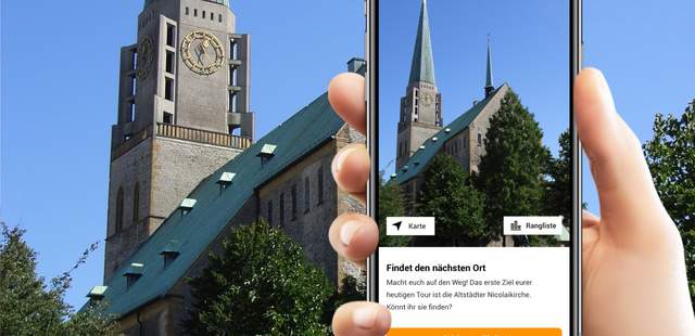 Bielefeld spannende Schnitzeljagd im Team Bielefeld spannende Schnitzeljagd im Team