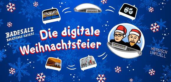 Digitale x-mas-Party mit Comedy-Duo Badesalz