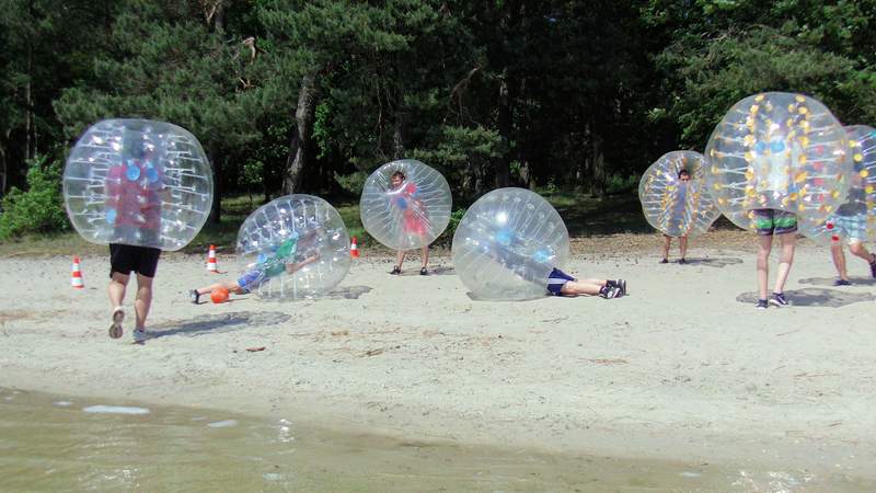 Bubble Soccer als Teamevent in Hamburg