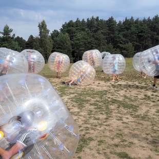 Bubble Soccer als Teamevent in Schwerin