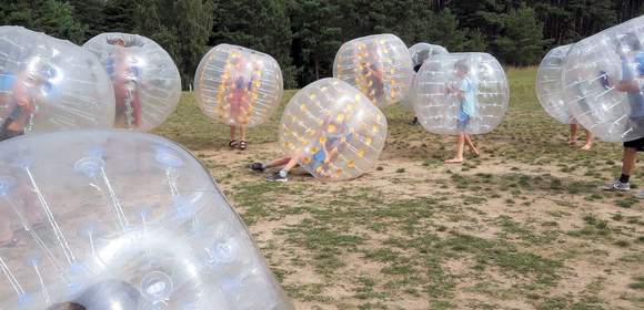 Bubble Soccer als Teamevent in Schwerin