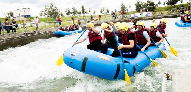 Wildwasser-Rafting Stärken Sie Ihren Teamgeist!