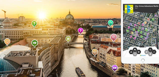 City Crime in Berlin INTERATIVE CITY GAMES - ENTDECKE DIE STADT!