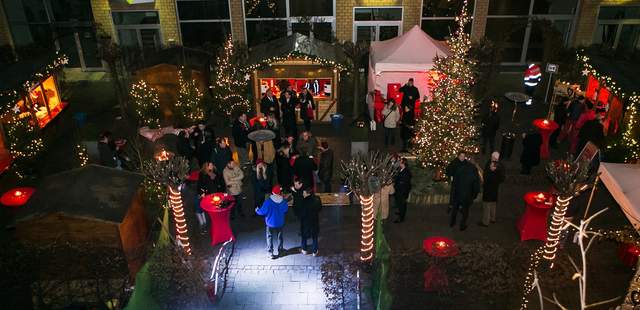 mobiler Weihnachtsmarkt Weihnachtsfeier